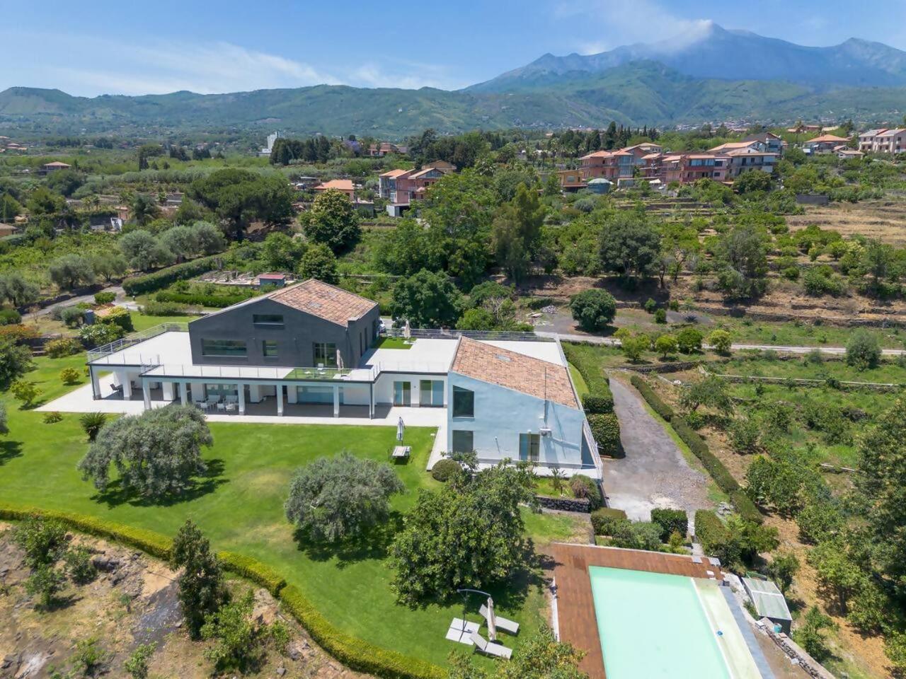 Villa Persea Santa Venerina Buitenkant foto