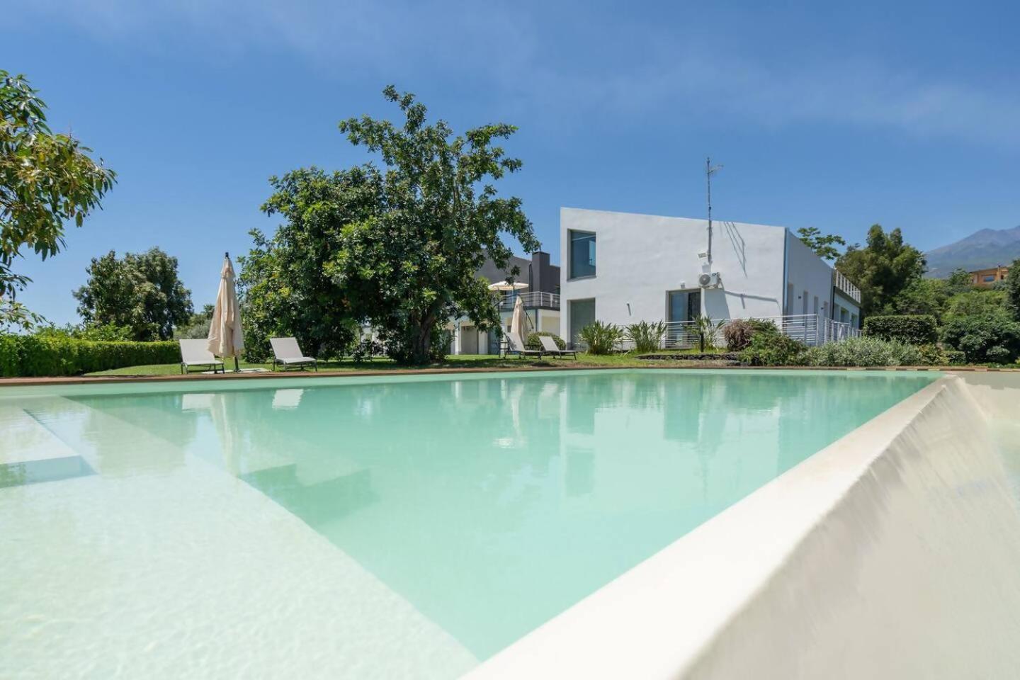Villa Persea Santa Venerina Buitenkant foto
